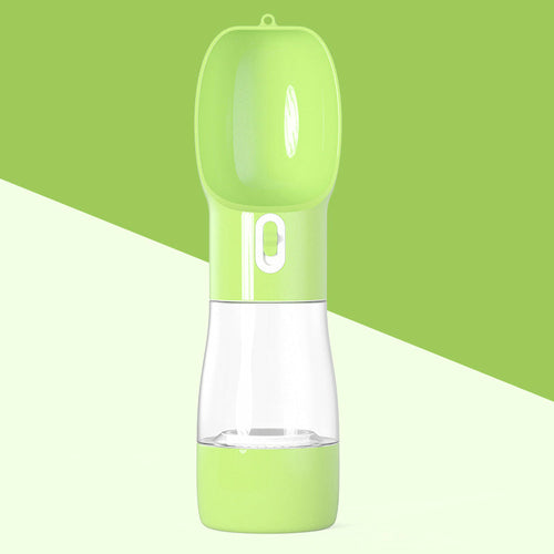 Botella Portátil de Agua y Comida para Mascotas