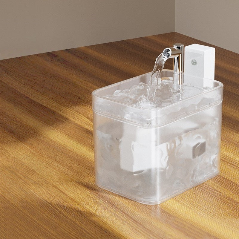 Fuente de Agua Inteligente para Gatos AuraGrid — 1.5L, Circulación Silenciosa y Sensor de Movimiento