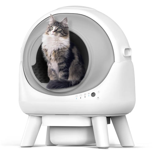 Toilet Cat Self-Cleaning Sandbox for Cats Spanish App 60l Automatic