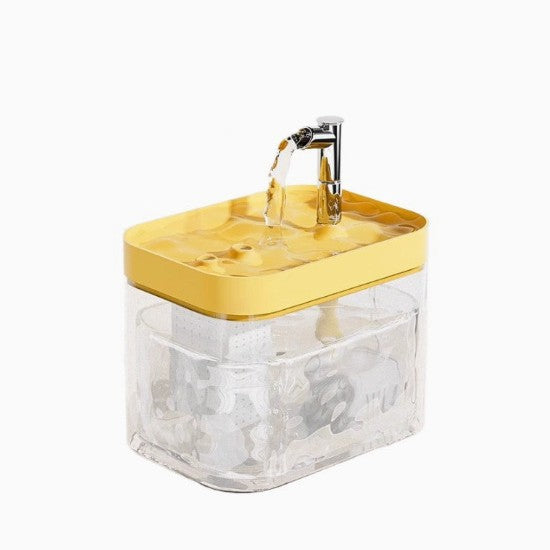 Fuente de Agua Inteligente para Gatos AuraGrid — 1.5L, Circulación Silenciosa y Sensor de Movimiento