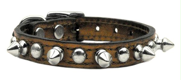 Collar Metálico Decorativo para Mascotas — Bronce